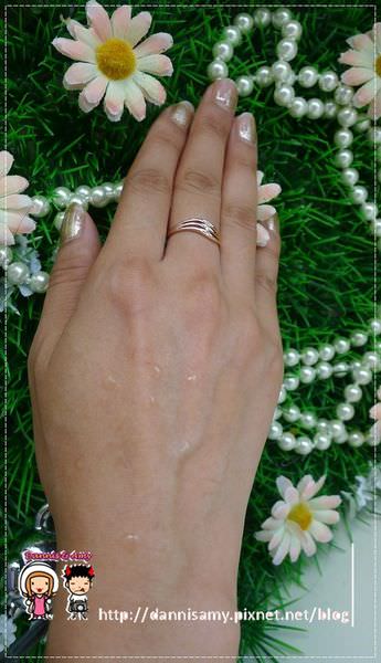 薇特lavita流線型鑲鑽玫瑰金造型戒指 (5)