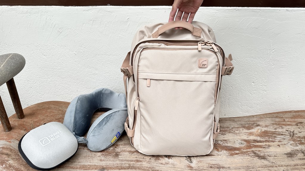 【Travel Blue 藍旅】Venture 冒險款 Lite輕旅行登機後背包+寧靜頸枕+收納盒:輕裝出發、質感旅途一次到位_8折優惠分享 - 第2張圖