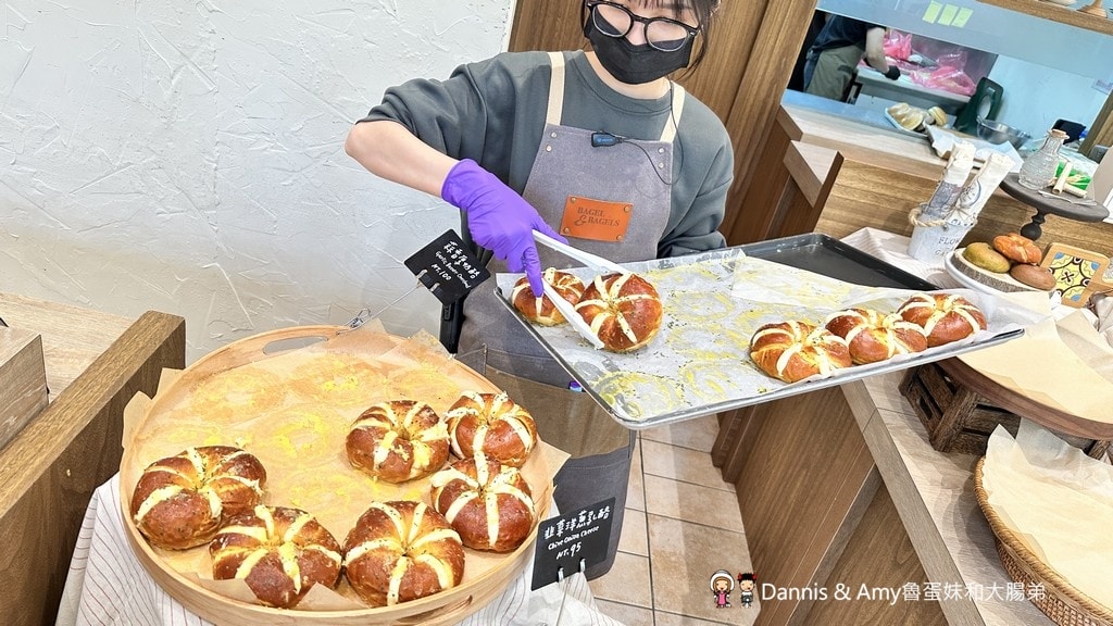 台中西區人氣貝果｜貝與果 Bagel & Bagels 每日手工製作，鹹甜控一次滿足